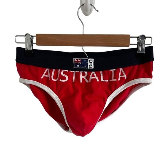 Dolce & Gabbana Australia Red Underwear